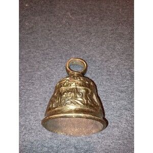 Vintage Brass Sanctuary Bell Evangelical Marcvs Lvcas Johannes Mathevs Hvy Brass